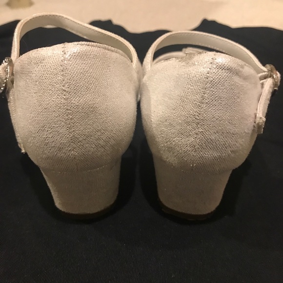 Nina Kids silver dress shoe 2M - Picture 5 of 8